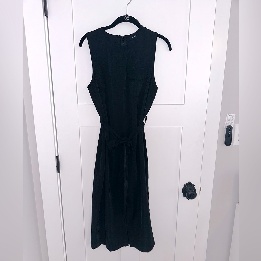 Black business casual work dress